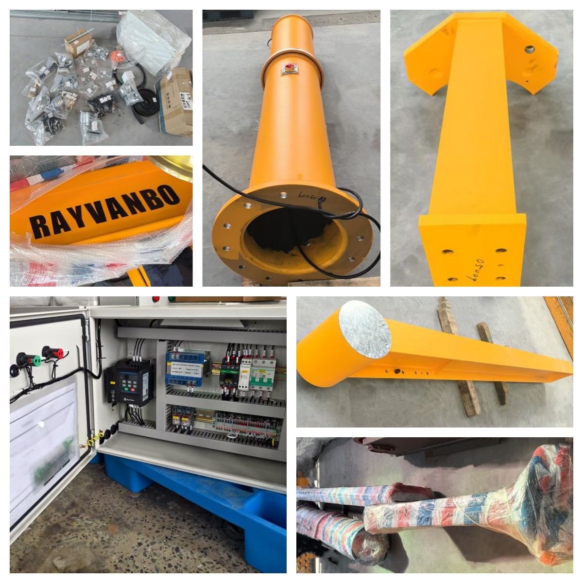 Freestanding floor column mounted pillar jib crane packing4-Rayvanbo Freestanding floor column mounted pillar jib crane packing4-Rayvanbo